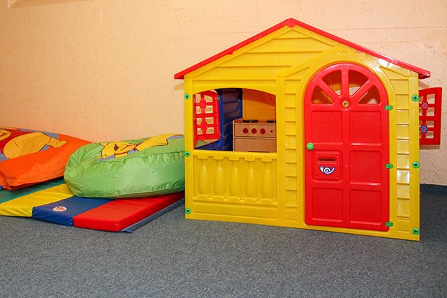 Kinderspielzimmer der Ferienanlage